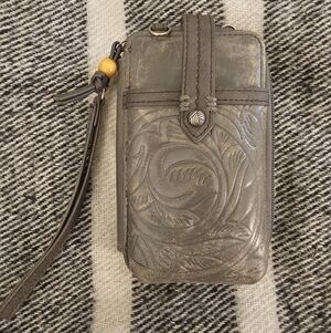 The Sak Leather Smartphone Wallet Wristlet